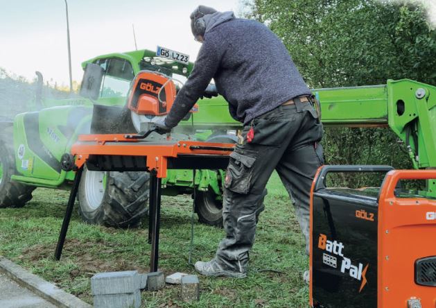 Alimentation d'énergie mobile pour les appareils filaires - GÖLZ - BattPak_3