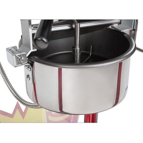 Machine à pop-corn professionnelle 1600W 8OZ 5 kg/h - Rouge_3