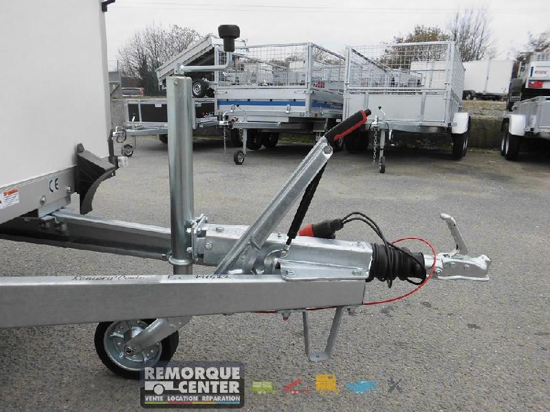 Remorque fourgon freiné - HUMBAUR - 1 essieu - PTAC 1300 Kg - 304x151x180 cm - Référence -39420_3