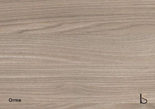 Table de réunion plateau abattant Pop-up - Quadrifoglio - Argent Ral 9006, Orme, 140 x 70 cm_3