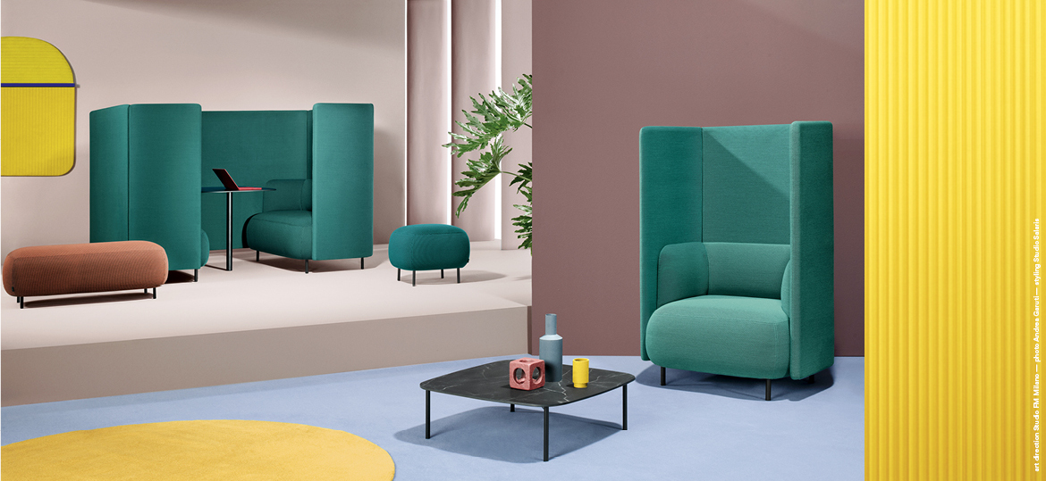Banquette ergonomique et acoustique pour coworking moderne_3