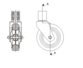 Chariot monobloc de préparation de commandes - 3 étagères réglables - escabeau pliant intégré_3