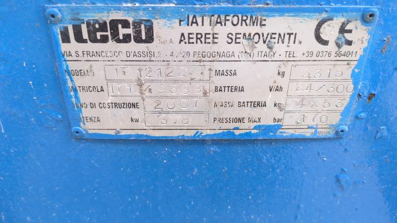 Nacelle ciseaux ITECO it12122 occasion_3