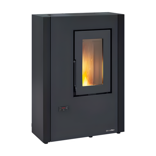Poêle  à Granulés étroit ventilé - EXTRAFLAME Luisella 5.0 Maxi_3