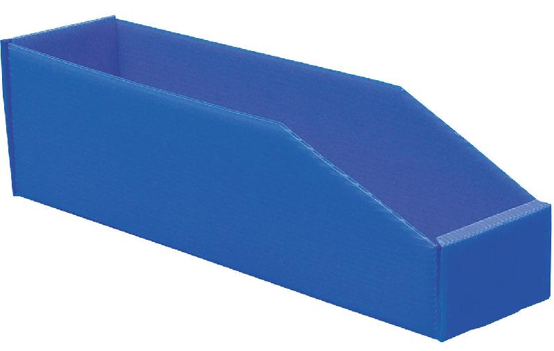 Bac à bec plastique alvéolaire bleu - 761511 – 280 x 90 x 105 cm_3