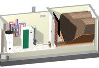 Chaudière à granulés Herz Pelletstar avec raccordement fumées en ventouse