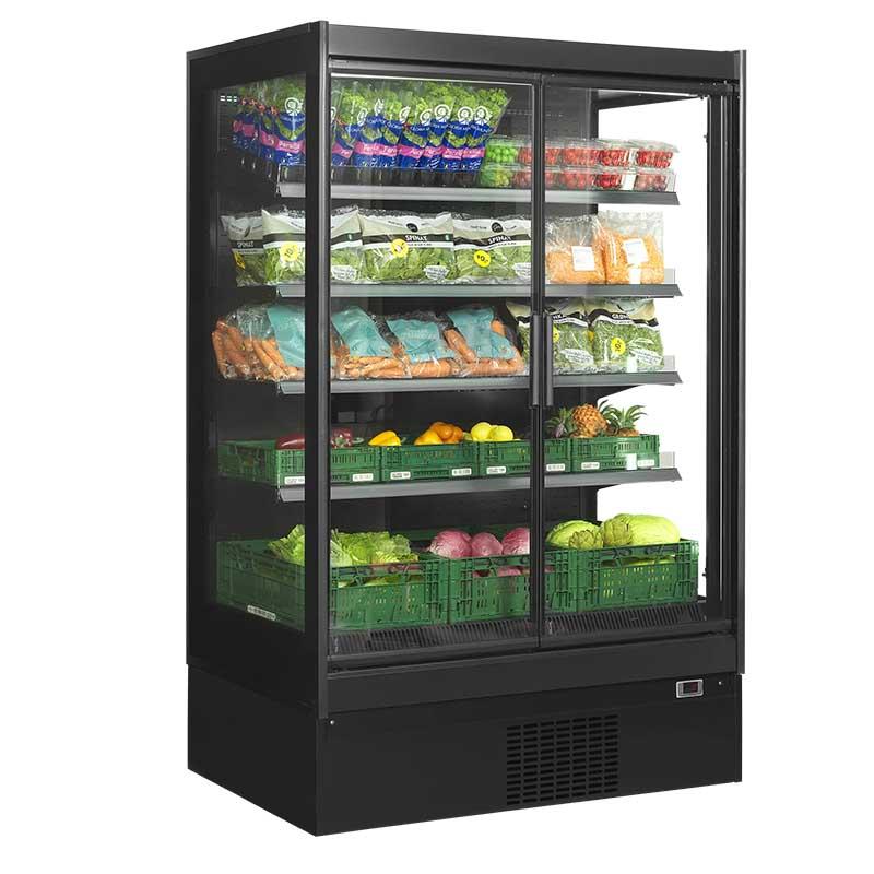 Vitrine réfrigérée murale libre service pour supermarché - 770 L | Tefcold - EXTRA1250CD_3