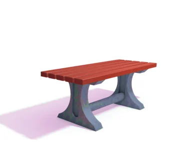 Table pique-nique SKOUL plastique recyclé_3