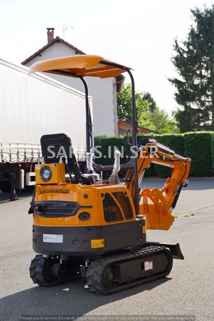 Rhinoceros xn 08 micro-pelle de 880 kg_3