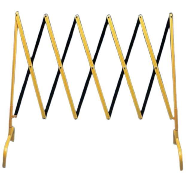 Barrières de chantier - coloris jaune et noir ou rouge et blanc - dimensions 1000x1000mm ou 2500mm_3