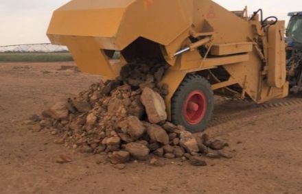 Dam-5 Plus - Épierruse agricole Triginer - Décharge au sol - Largeur de travail 2,1 m - Capacité 6 m³_3