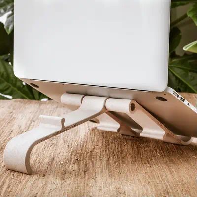 Support ordinateur et tablette R-Go Treepod, ergonomique et modulaire, réglable, biosourcé_3