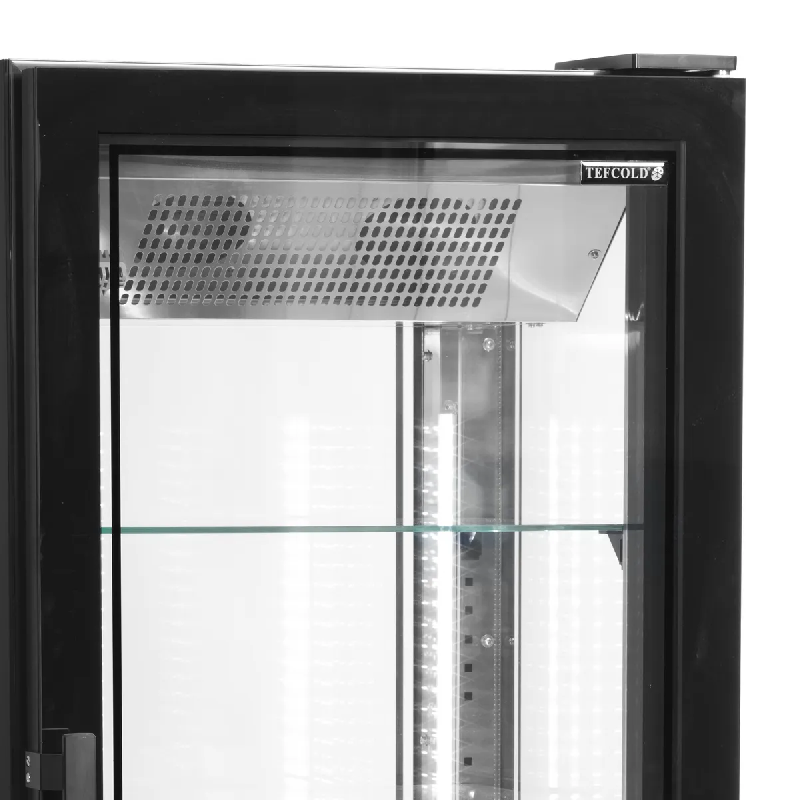 Vitrine réfrigérée UPD400-F Noir TEFCOLD_3