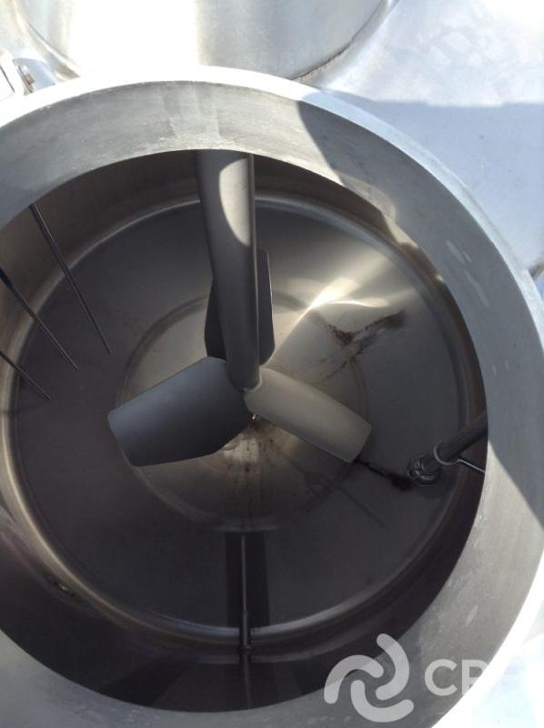 Cuve Goavec 600L - CUV027 - Agitation centrale et tri-pâle_3