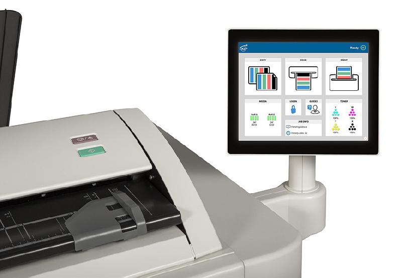 Multifonction KIP 660 - système 2 bobines avec scanner intégré et écran tactile 12,1''_3