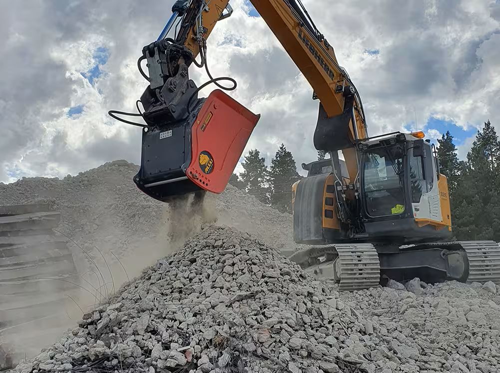 Godet concasseur pour pelle de 10 à 38 tonnes_3