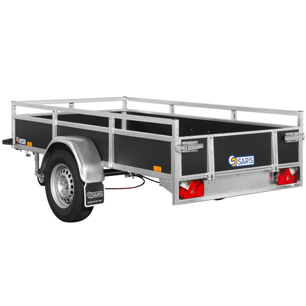 Remorque bagagère freinée - 2,55 X 1,33 M - 1300 KG - SARIS CLASSIC WOOD BMG135_3