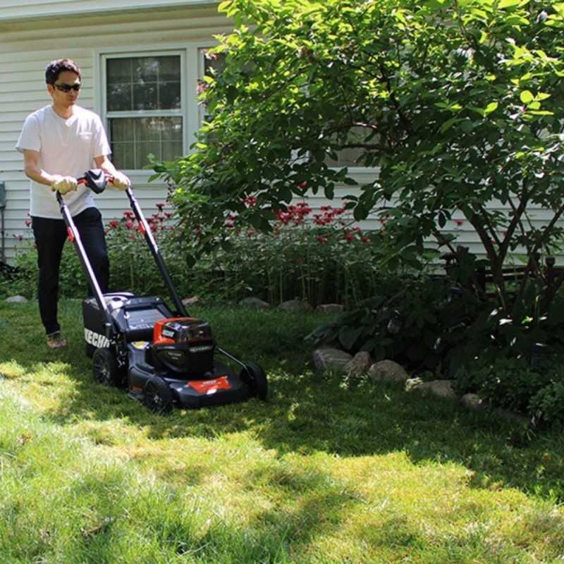 Tondeuse à gazon autotractée eforce 50,4v 51,5 cm – ECHO – avec 2 batteries 5 ah et chargeur – dlm-5100sp/c2_3