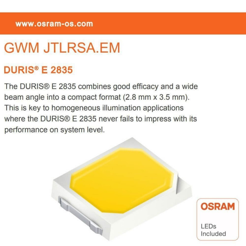 Ampoule GU10 6W LED Osram Chip - 120° - Réf GU7503C1 - Économie d'énergie et installation facile_3