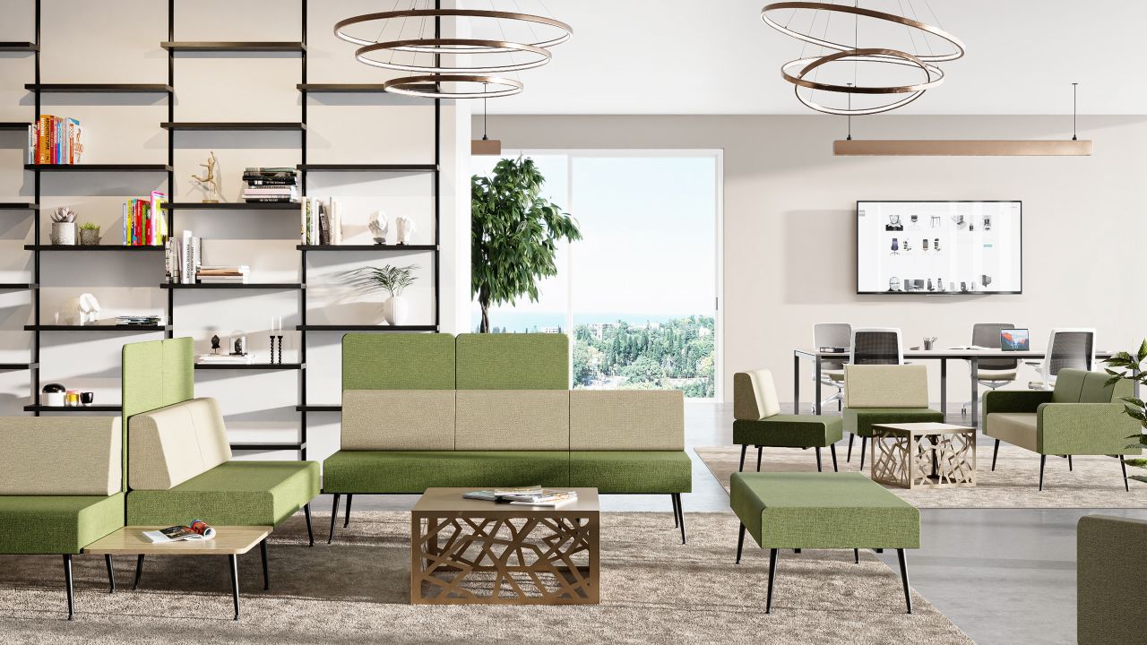 Canapé d'accueil modulable et design pour espaces modernes_3