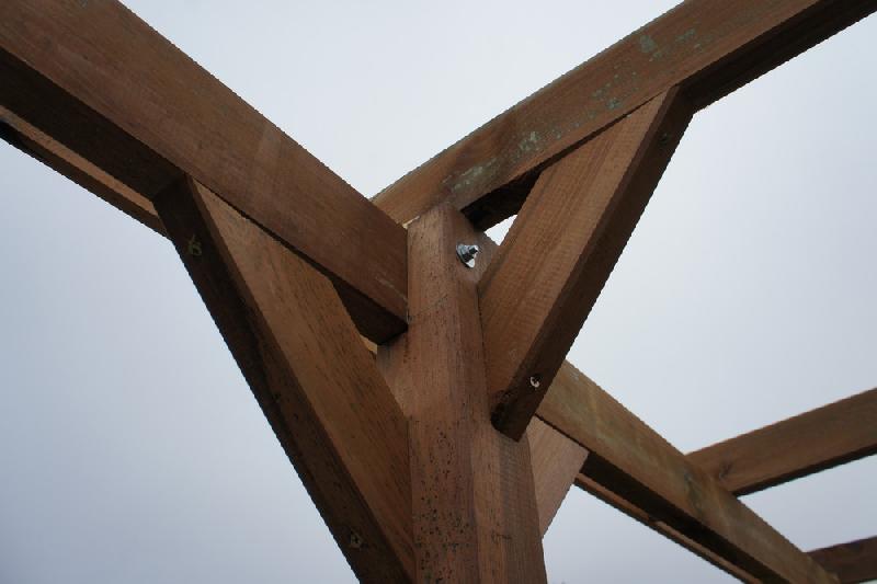 Carport en bois sans couverture - Delahaye - Surface de 15 m²_3