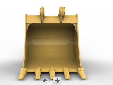 455-0746 godet d'excavation à usage normal avec lame de nivellement - caterpillar finance france - 790 mm (31 in) - poids 490 kg_3