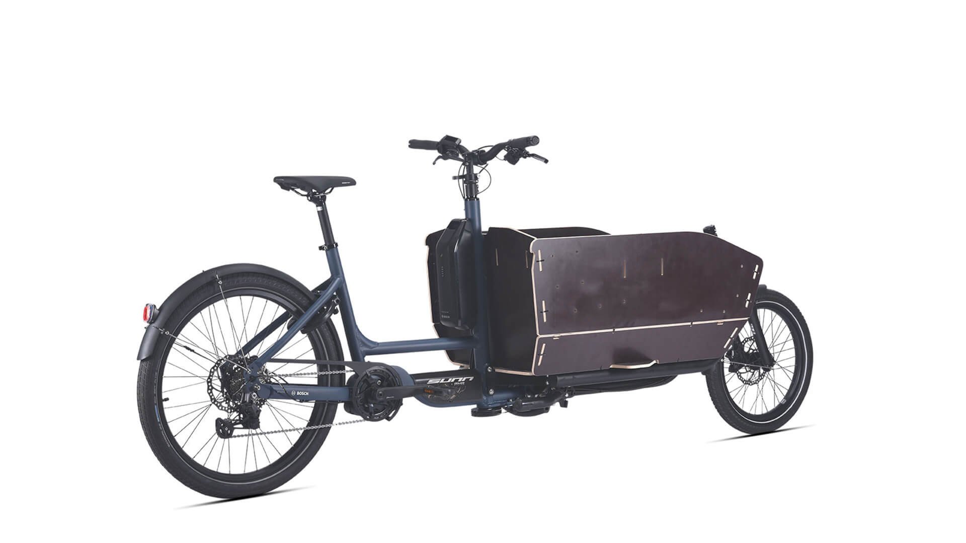 Biporteur cargo Sunn by Douze - Cadre bas - Coffre Ecobox 270L - Assistance électrique Bosch_3