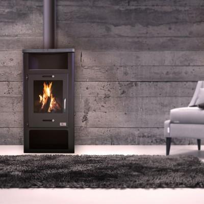 Les Gets - Poêle à bois en pierre ollaire - GF Flam - Puissance 9 kW - Surface de chauffe 150 m²_3