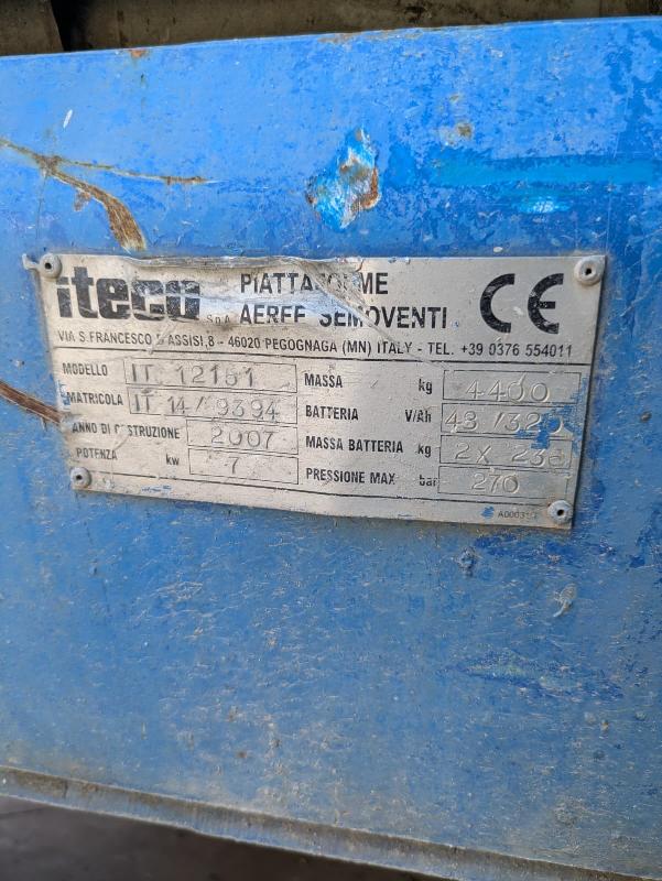 Nacelle ciseaux ITECO it12151 occasion_3