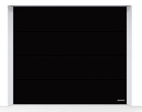 Porte de garage anti-effraction sectionnelle RenoMatic - rainure L - surface Planar - motorisée avec panneaux isolants_3