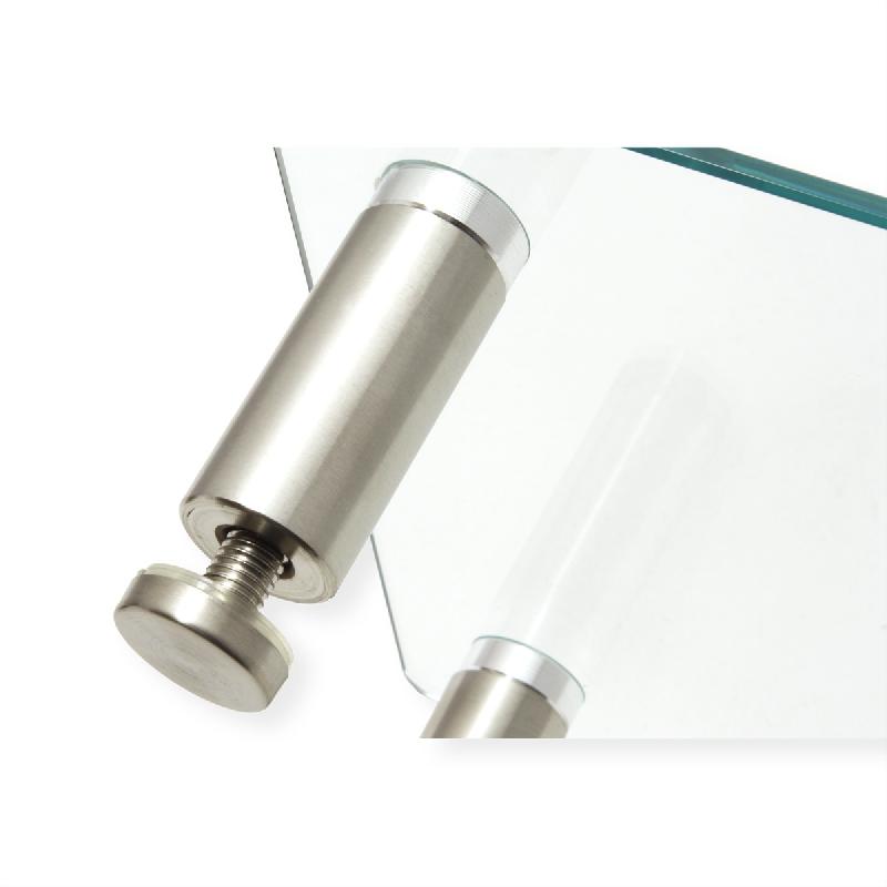 ROLINE Support en verre pour écran, forme rectangulaire, réglable en hauteur_3