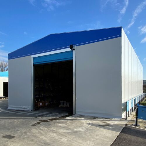 Tunnel de stockage en PVC autoportant - AutoGO - Structure flexible et économique pour des besoins d'espace rapidement adaptables_3