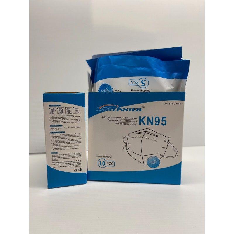 Masque KN95 équivalent FFP2 - Lot de 10 masques - mas_kn95 - Normes EN 149:2001+A1:2009_3