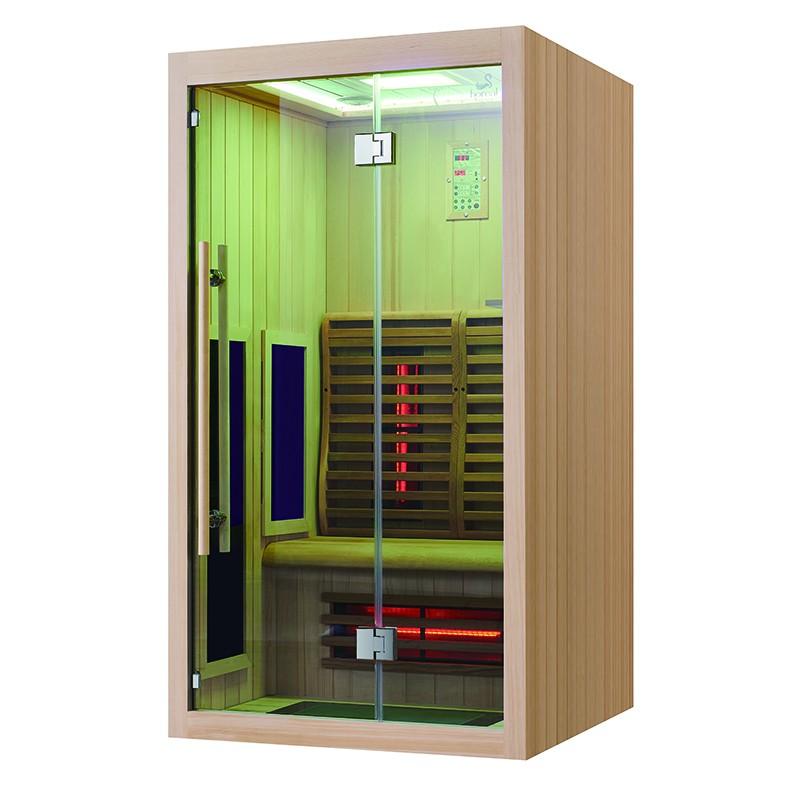SAUNA INFRAROUGE BOREAL® SIGNATURE - 110 À SPECTRE COMPLET - 110X110X205_3