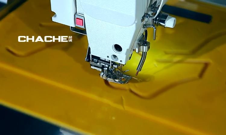 Cc-3020 - piqueuse plate - Shenzhen Chaocheng Sewing Technology Co., Ltd - puissance 220V - machine à coudre informatisée pour tissus lourds et cuir_3