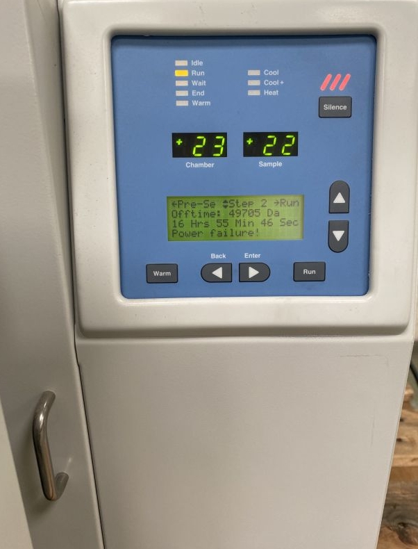 Congélateur à débit contrôlé d'occasion - Thermo Cryomed 7453 - Référence P2209-1866, modèle 7453, tension 230V_3