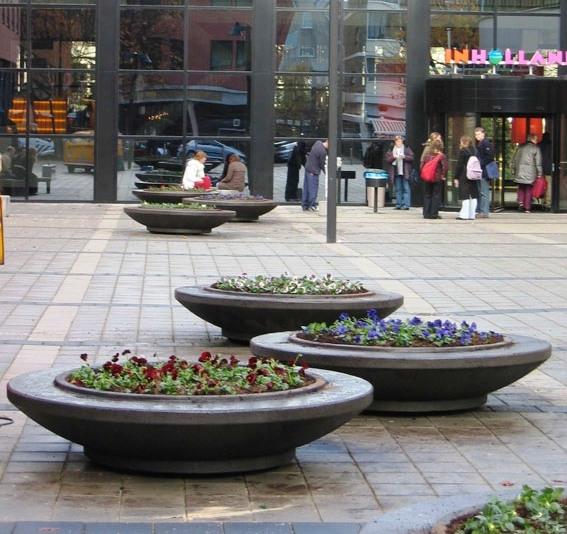 Jardinière Dish en béton pour créer des volumes verts - MG-DISH_3