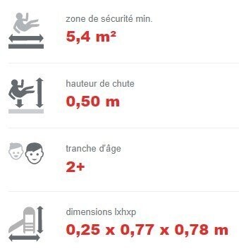 Jeu à ressort monoplace - Conforme EN1176 - Référence BT15274 - Ressort EIBACH et plastique HDPE_3