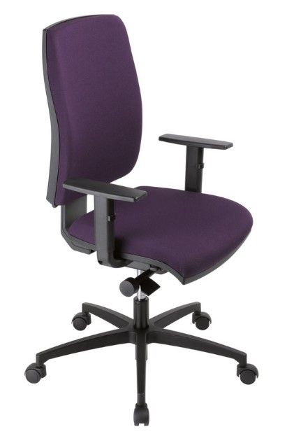 Jobi - Fauteuil ergonomique de bureau pivotant Sitis - Base en polyester avec dossier haut enveloppant_3