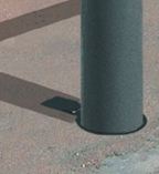 Kit d'amovibilité SERRUBLOC pour barrières de ville PROCITY - Acier galvanisé anticorrosion avec verrouillage clé triangle_3