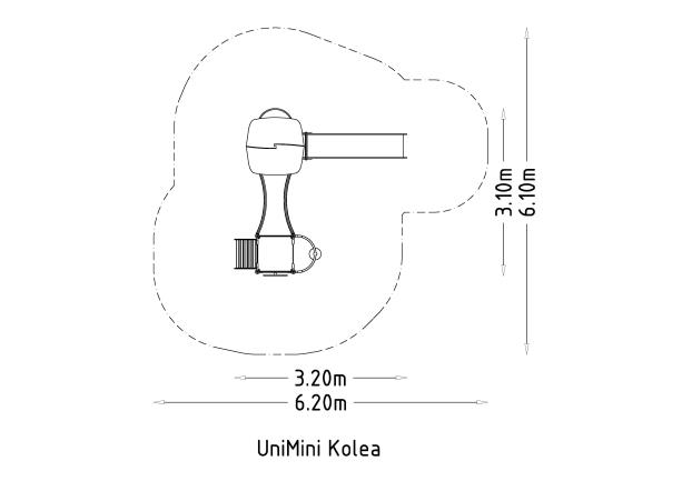 Structure multi- jeux 3 à 5 ans - Unimini Kolea - 8046948 - Hags_3