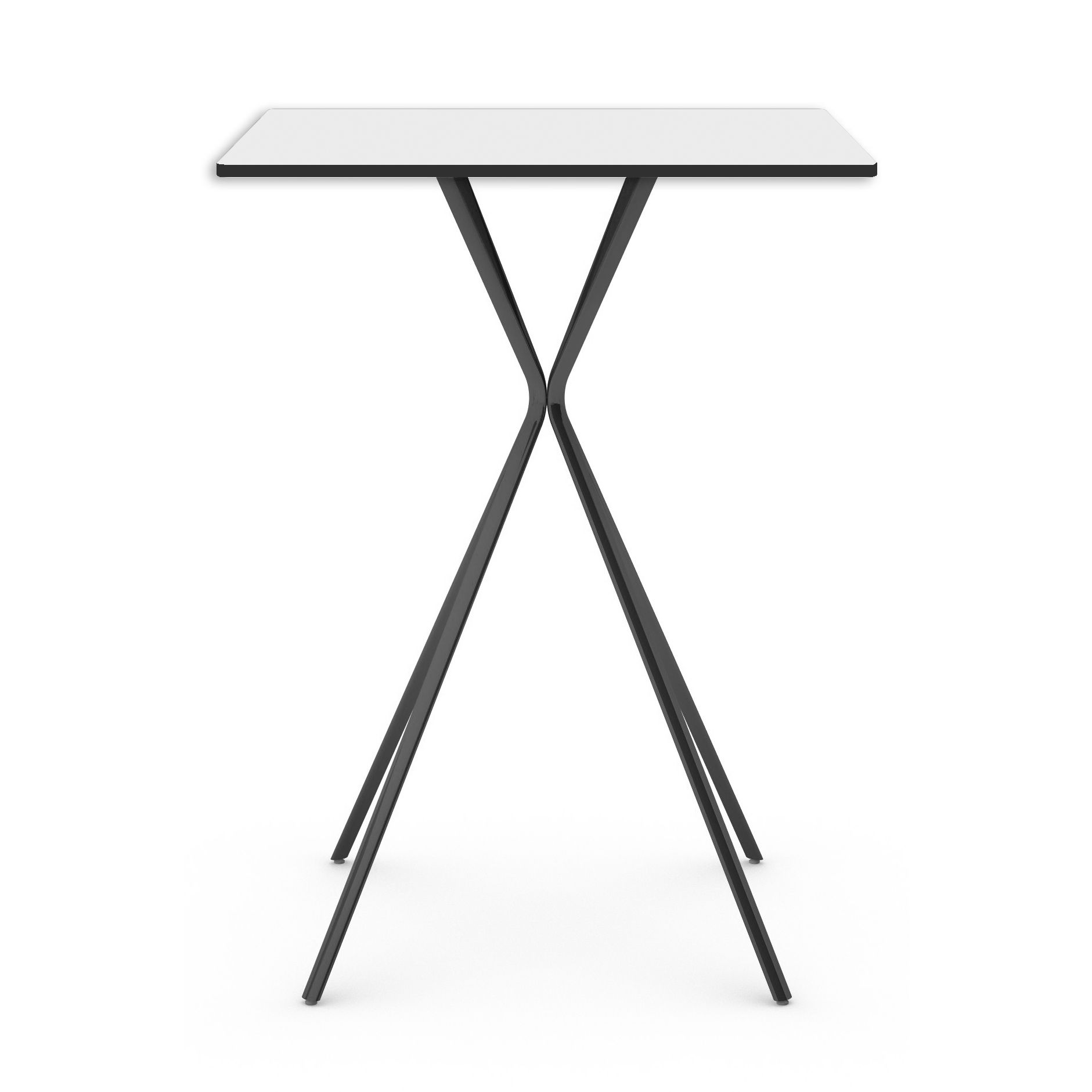 Table de restauration Curvy - 3 à 6 pieds - Plateaux sur mesure - Fabriquée en Europe_3