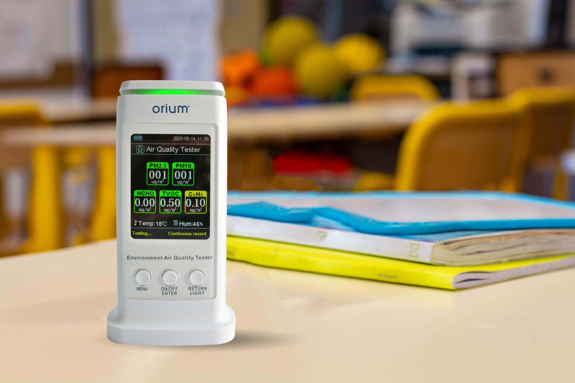 Mesureur de qualité de l'air intérieur quaelis 40_3