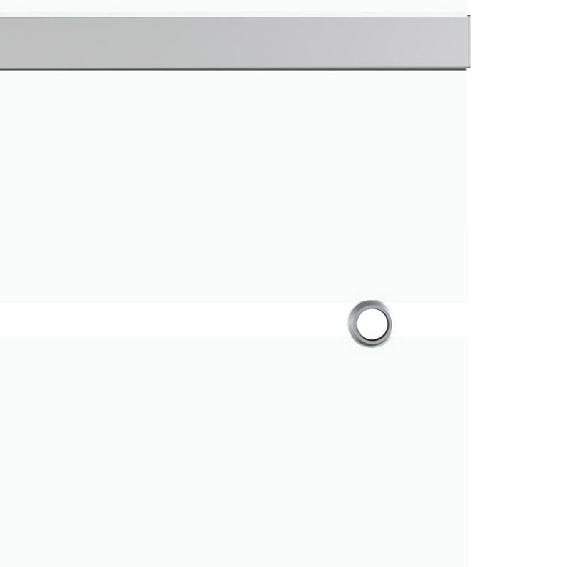 Vidaxl porte coulissante verre esg et aluminium 76x205 cm argenté 288058_3