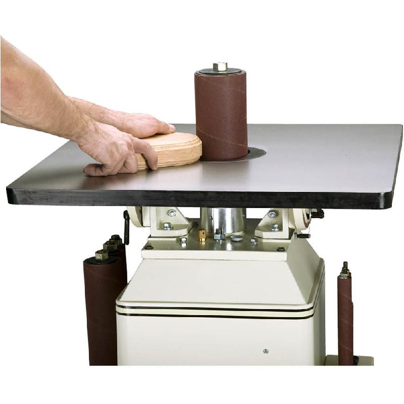 W1686 - Sableuse oscillante Shop Fox avec moteur 1 HP et table en fonte 27-1/2