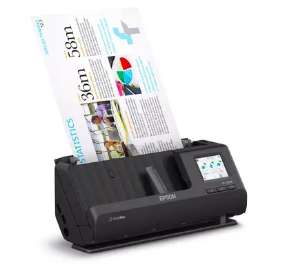 Epson ES-C380W Chargeur automatique de documents + Scanner à  feuille 600 x 600 DPI A4 Noir_3