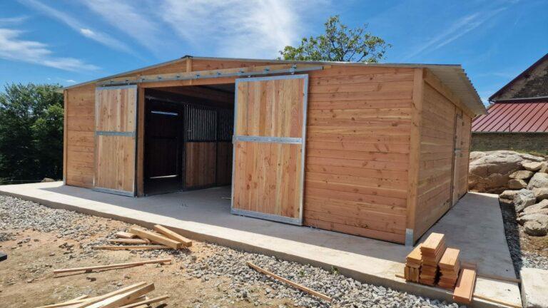 Barn en bois Douglas LCI Cheval - Modularité et confort - JONC_3