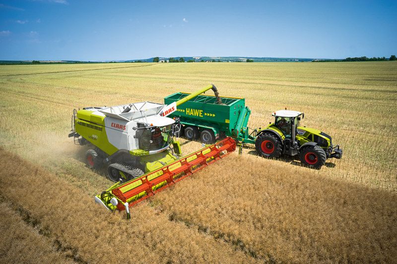 Machine agricole performante avec système de refroidissement DYNAMIC COOLING