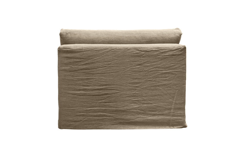 Chauffeuse simple Arles 100 cm - 100% déhoussable - Home Spirit - Canapé modulable à personnaliser_3