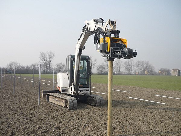 Enfonce-pieux série PB pour travaux de construction